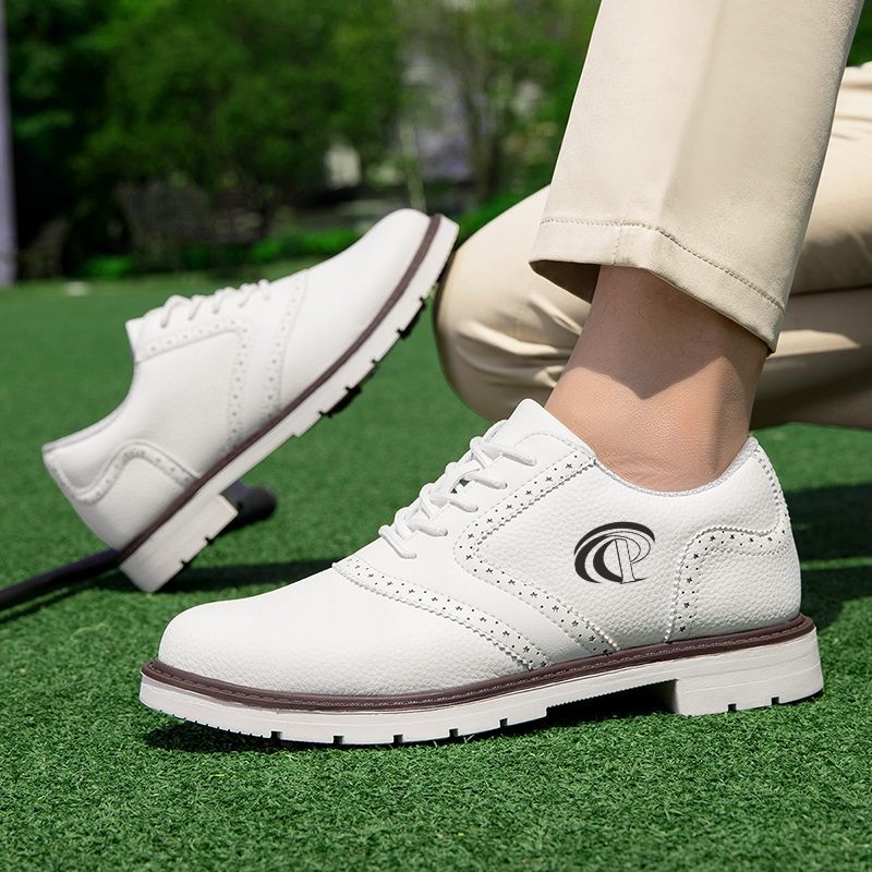 Soft Fashion Cushioning Shock Absorbing Golf Shoes for Men | OEM & ODM Professional Golf Footwear