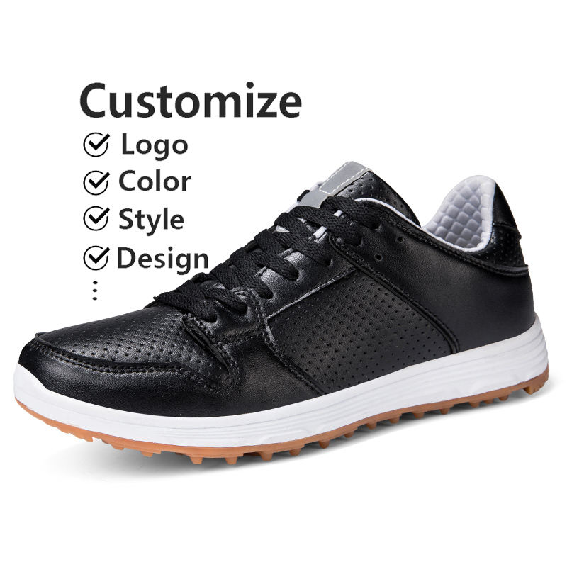 Grip & Flexibility Shock Absorbing Golf Shoes for Men | OEM & ODM Golf Footwear