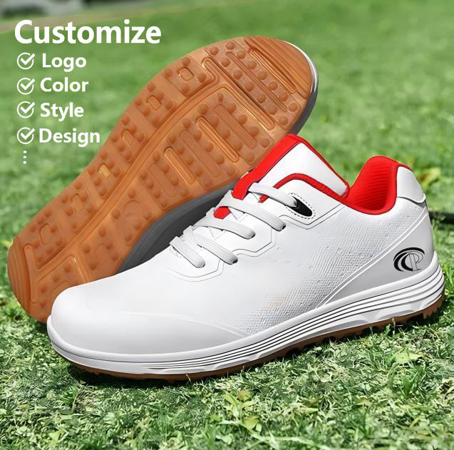 Manufacturer Custom OEM Classic Antiskid Soft Comfortable Grab the Nail Durability Golf Shoes