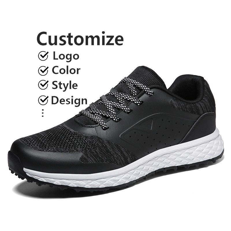 Grip & Flexibility Comfortable Stability Golf Shoes for Men | OEM & ODM Golf Footwear